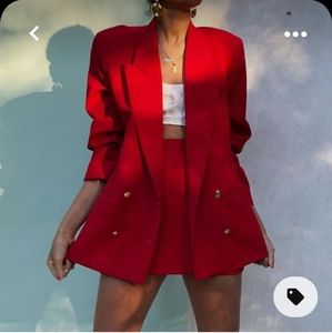 CHRISTIAN DIOR  double breasted BLAZER WITH GOLD BUTTON SIZE 6🔥